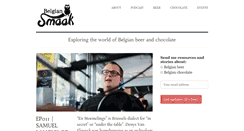 Desktop Screenshot of belgiansmaak.com