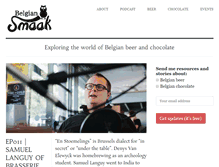 Tablet Screenshot of belgiansmaak.com